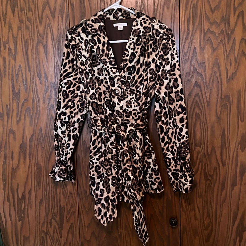 Leopard print jacket - Size Large